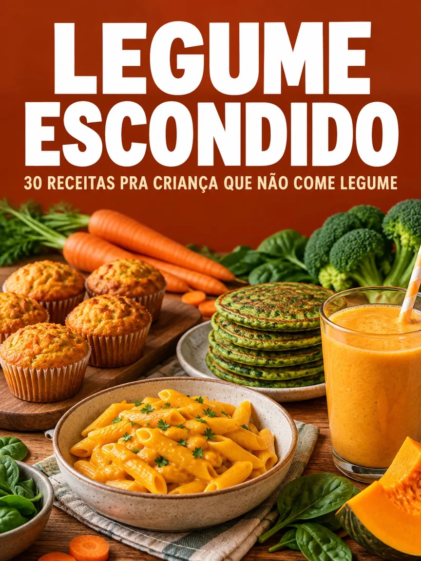 Capa do livro Legume Escondido