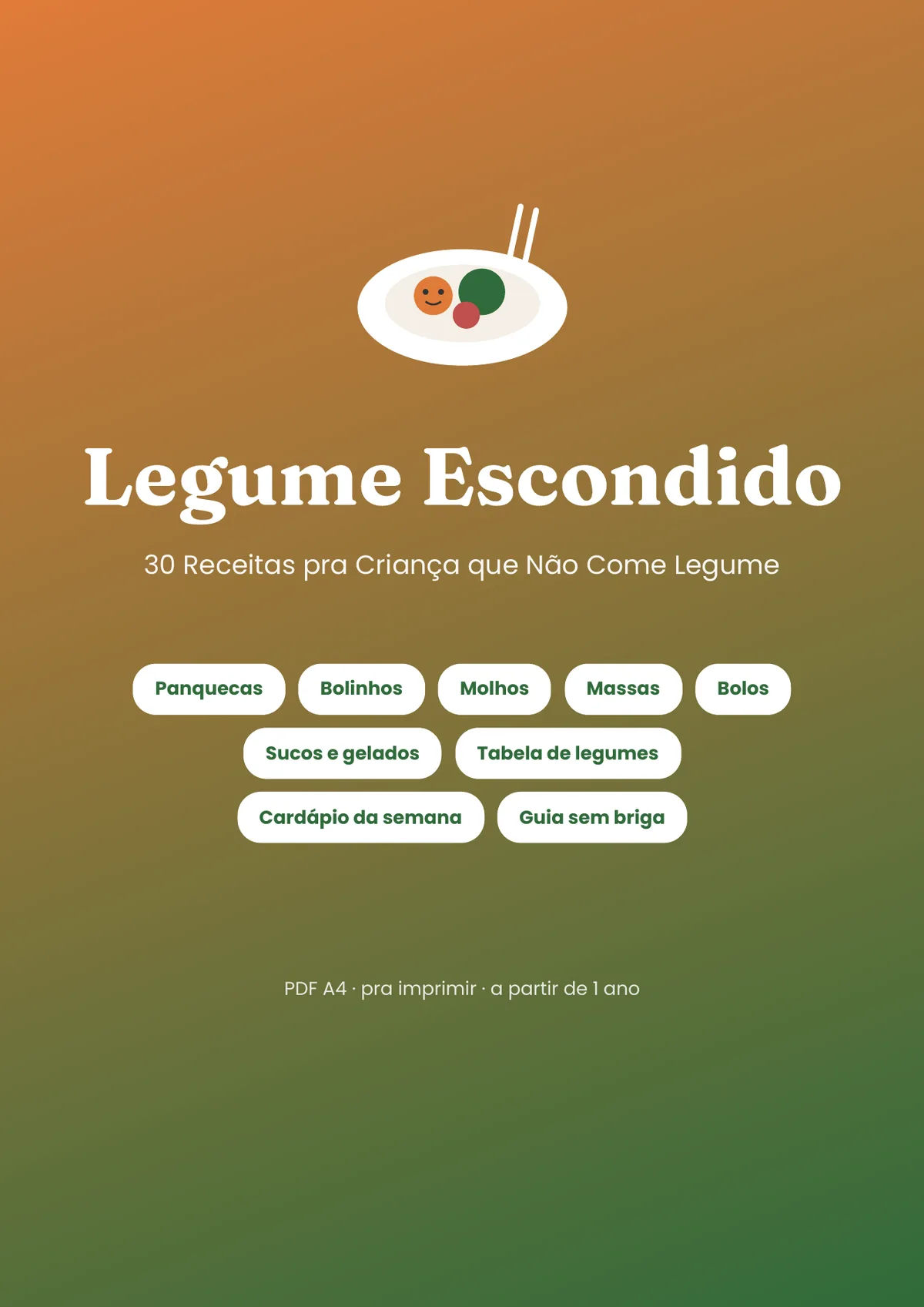 Página real do PDF Legume Escondido: capa